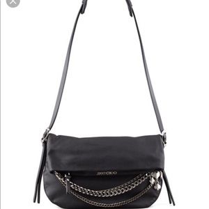 Jimmy Choo Black Biker Bag